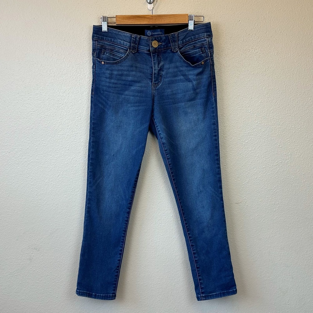Democracy Ab Solution Skinny Women's 8 Blue Jeans